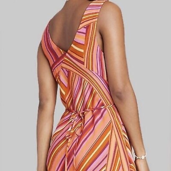 Wild Fable Pink Stripe Dress. Size XS. NWT - Picture 4 of 10